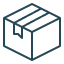 icone de caixa de embalagem